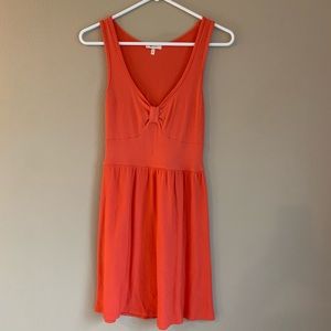 Everly coral stretchy tank dress (Medium)